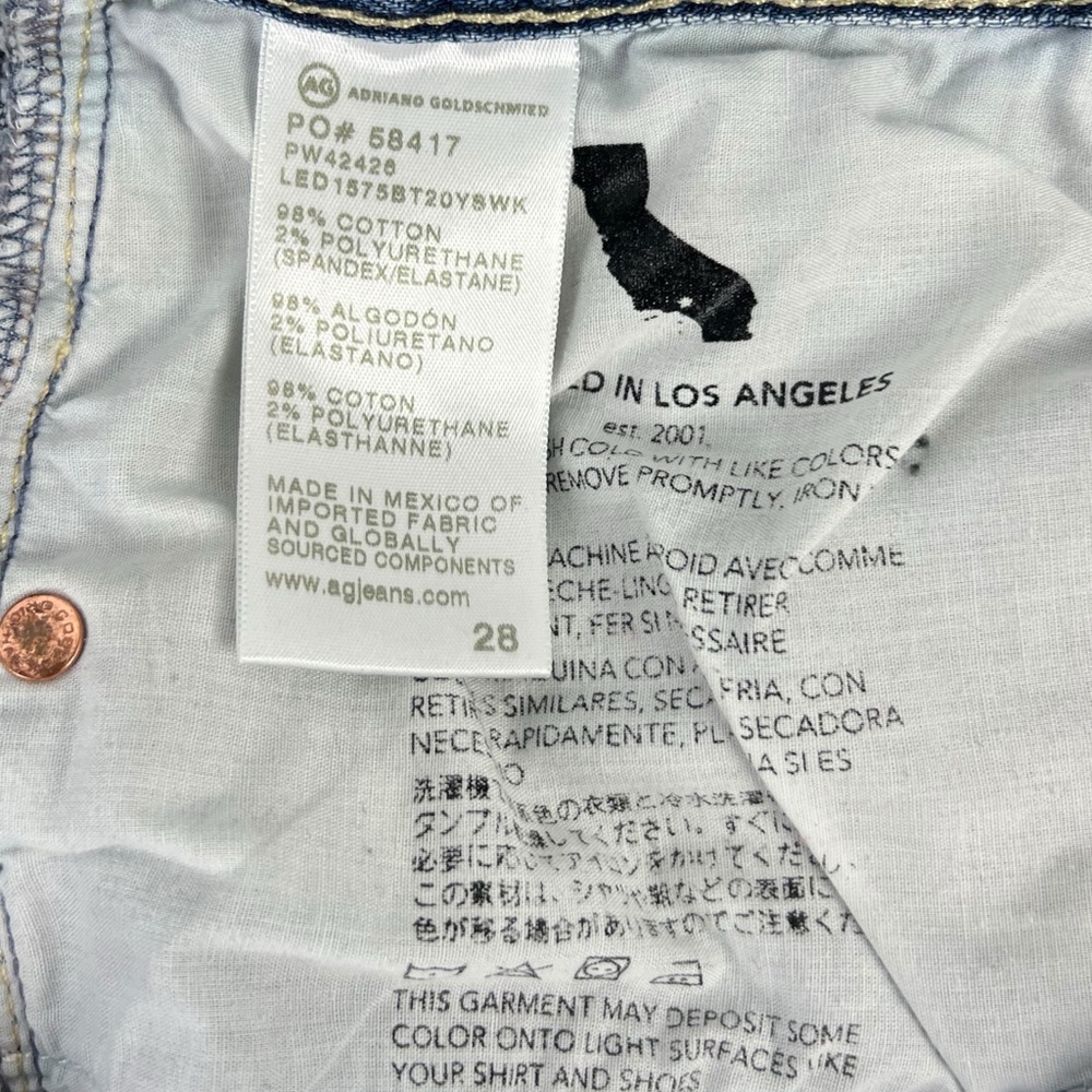 AG Adriano Goldschmied Ex-Boyfriend Jeans - Medium Blue Wash - Picture 10 of 11